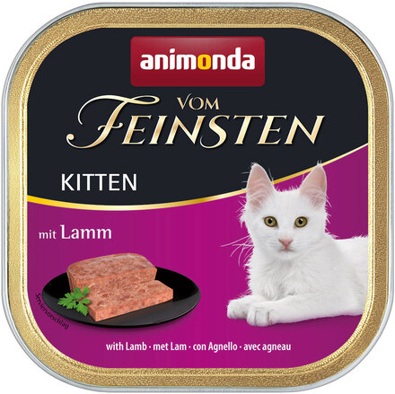Økonomipakke Animonda vom Feinsten Kitten 72 x 100 g - Lam