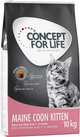 Kanonerbjudande: 9 kg / 10 kg Concept for Life till sparpris! - Maine Coon Kitten 10 kg