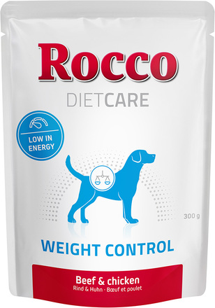 Rocco Diet Care Weight Control okse og kylling 300 g – pose 12 x 300 g