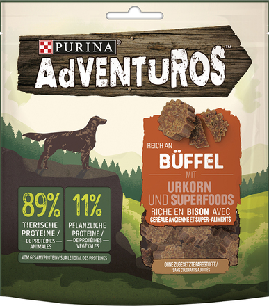 AdVENTuROS Rich in Buffalo & Ancient Grains - 6 x 90 g