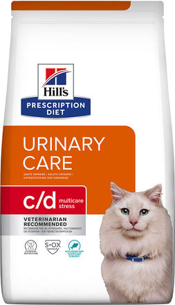 Hill's Prescription Diet c/d Multicare Stress Urinary Care Havfisk - Økonomipakke: 2 x 8 kg