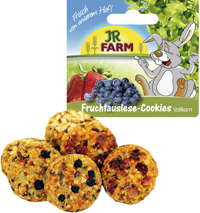 JR Farm Fullkornkjeks med fruktblanding - 2 x 6 stk (160 g)