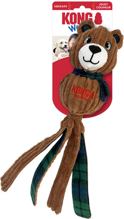 KONG Holiday Wubba™ Kord-bjørn - Ø 9 x L 37 cm