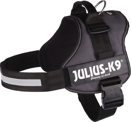 JULIUS-K9® Powersele - antracit - Stl. 3/XL: 82–118 cm