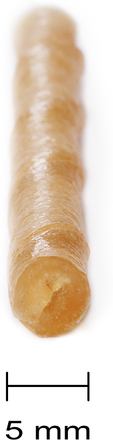 Barkoo vridna tuggrullar (nöthud) ca 12,5 cm, Ø 5 mm 4 x 100 st à 12,5 cm (2,8 kg)