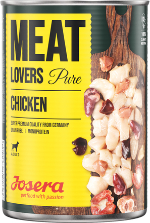 Ekonomipack: Josera Meatlovers Pure 12 x 400 g - Kyckling