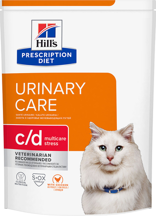 Hill's Prescription Diet c/d Multicare Stress Urinary Care Kylling - 2 x 3 kg