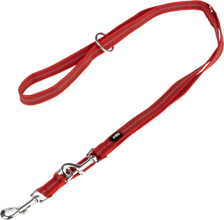TIAKI Soft & Safe Halsbånd, rød - Passende line: 200 cm lang, 20 mm bred