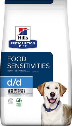 Hill's Prescription Diet d/d Food Sensitivities - And og ris - Økonomipakke: 2 x 4 kg