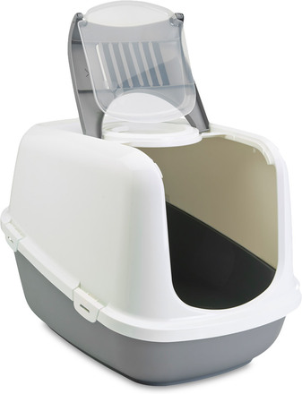 Savic Nestor Jumbo kattetoilet - Toilet Grå + 2 filter + 6 Bag it up