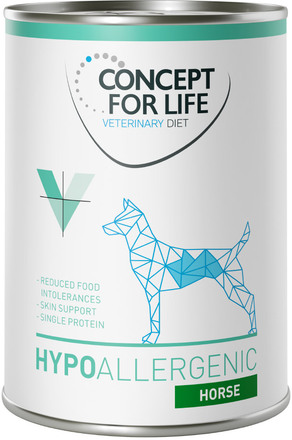 Concept for Life Veterinary Diet Hypoallergenic Horse - Ekonomipack: 48 x 400 g