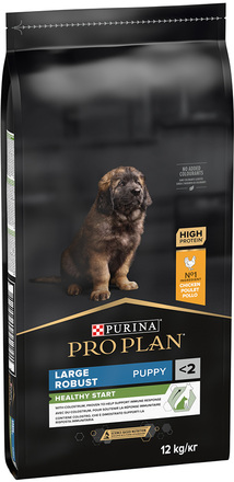 10 + 2 eller 12 + 2 kg på köpet! 12 kg / 14 kg Pro Plan - Large Robust Puppy Healthy Start (12 kg)