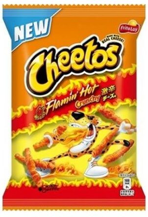 Cheetos Flamin' Hot Crunchy USA 226 g.