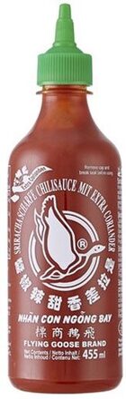 Sriracha Chili Sauce Extra Koriander Flying Goose 455 ml.