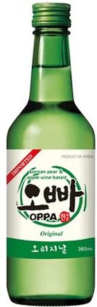 Oppa Soju Original 17,5% 360 ml.