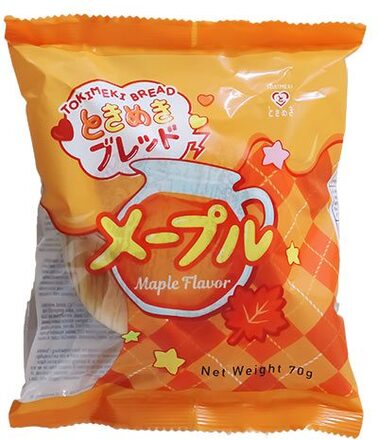 Tokimeki Bread Maple 70 g.