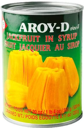 Aroy-D Jackfrugt (Jackfruit) i syrup 530 ml.