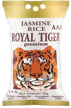 Royal Tiger jasmin ris premium kvalitet 5 kg.