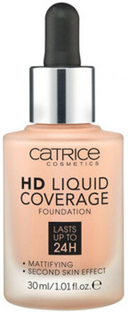 Catrice Meikinpohjustusvoiteet HD Coverage Liquid Foundation - 20 Rose Beige