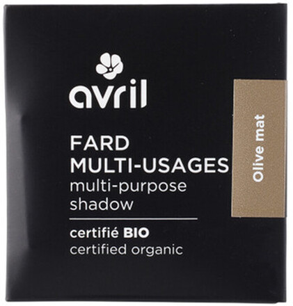 Avril Luomivärit Certified Organic Eyeshadow - Olive mat