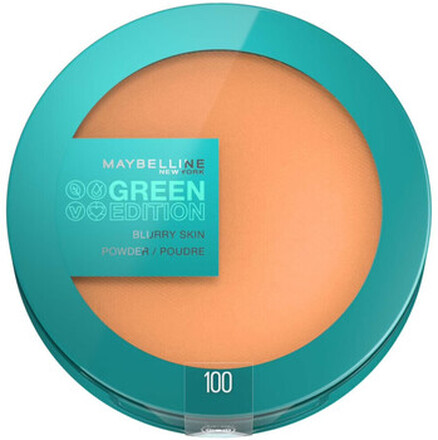 Maybelline New York Puuterit ja poskipunat Green Edition Blurry Skin Face Powder - 100