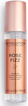 Makeup Revolution Meikinpohjustusvoiteet Rose Fizz Makeup Fixing Spray - Rose Fizz