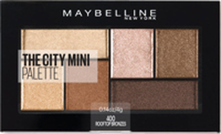 The City Mini Eyeshadow Palette, Rooftop Bronzes