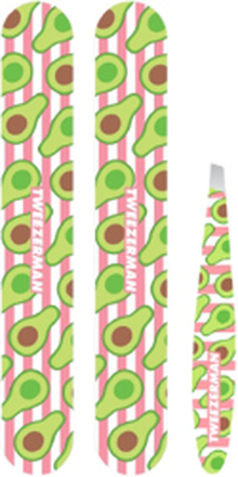 Avocado Duo Set Slant Tweezer & Nailfile