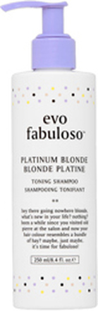 Fabuloso Platinum Blonde Toning Shampoo, 250ml