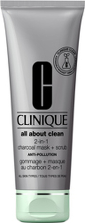 All About Clean Charcoal Mask + Scrub, 100ml