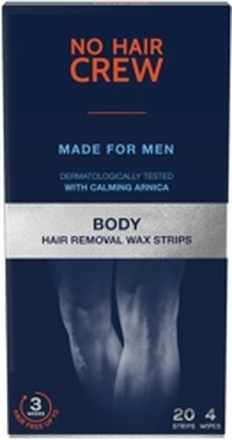 Hair Removal Wax Strips, 20 Strips