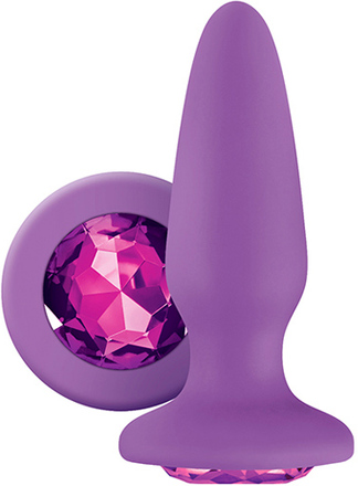 NS Novelties Glams Purple Gem Analplug