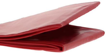 NMC PVC Sheet Red 227x158 cm Sex lakan