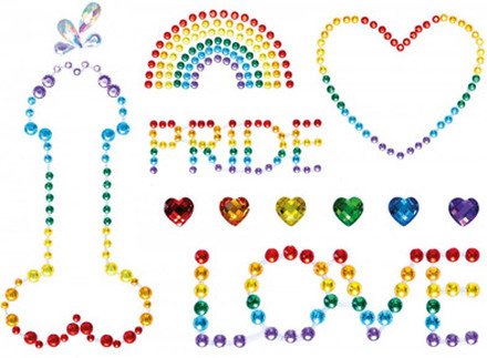 Leg Avenue Pride Bodyjewels Sticker