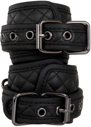 Adam And Eve Fetish Dreams Wrist Cuffs Black Käsiraudat