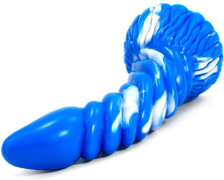 FantasyColors Arkan Dildo Blue-White 23cm Dragon dildo