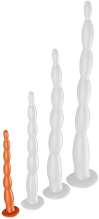 Dildo Scale Beads 30cm Ekstra long analdildo