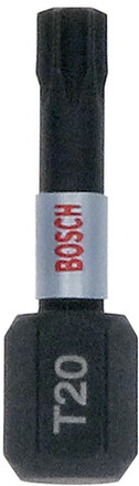 10 stk Bosch bits Impact T20 25 mm, 25 stk