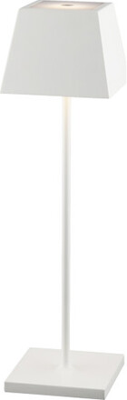 Nordtronic Conexos genopladelig bordlampe, hvid
