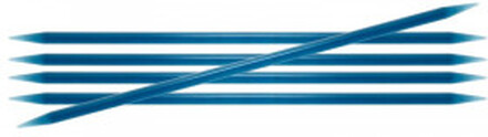 KnitPro Trendz Strumpstickor Akryl 15cm 5,50mm / 5.9in US9 Turquoise