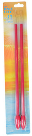 The Knit Lite Stickor / Jumperstickor med LED ljus 36cm 9,00mm / 14in