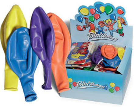 Bini Balloons Ballonger Gigant Ass. frger 42cm - 4 st