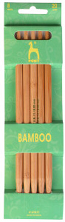 Pony Strumpstickor Bambu 20cm 8,00mm / 7.9in US 11