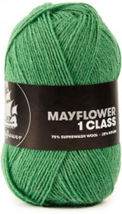 Mayflower 1 Class Garn Unicolor 07 Jellybean Grn