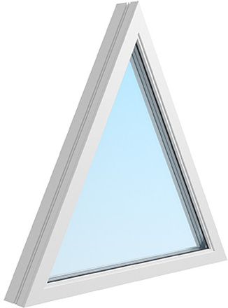 Energi Aluminium Trekantigt Fönster, Pyramid 7, 5