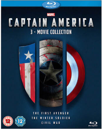 Captain America 1-3 Boxset