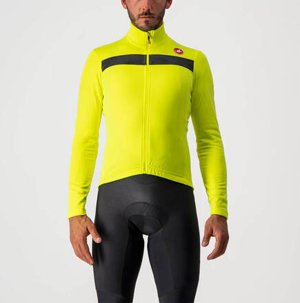 Castelli Puro 3 Jersey FZ - S - Red