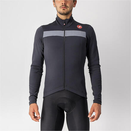 Castelli Puro 3 Jersey FZ - XL - Light Black