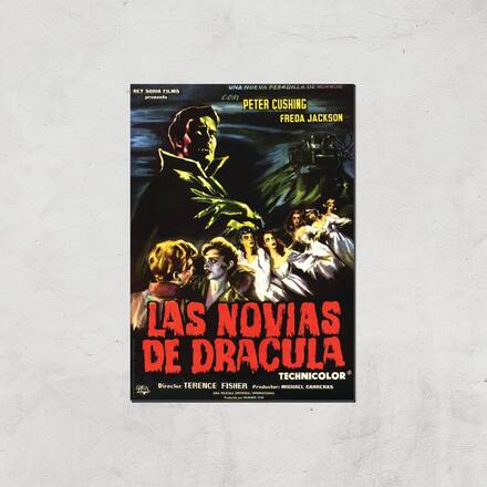 Las Novias De Dracula Giclee Art Print - A3 - Print Only