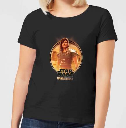 The Mandalorian Cara Dune Framed Women's T-Shirt - Black - L